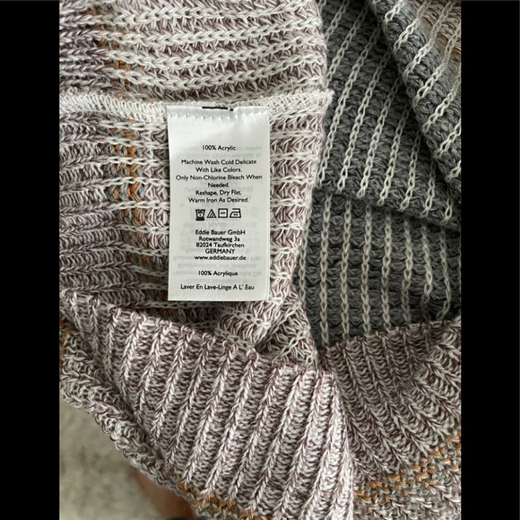 NWT Eddie Bauer Color Blocked Sweater - Picture 5 of 6